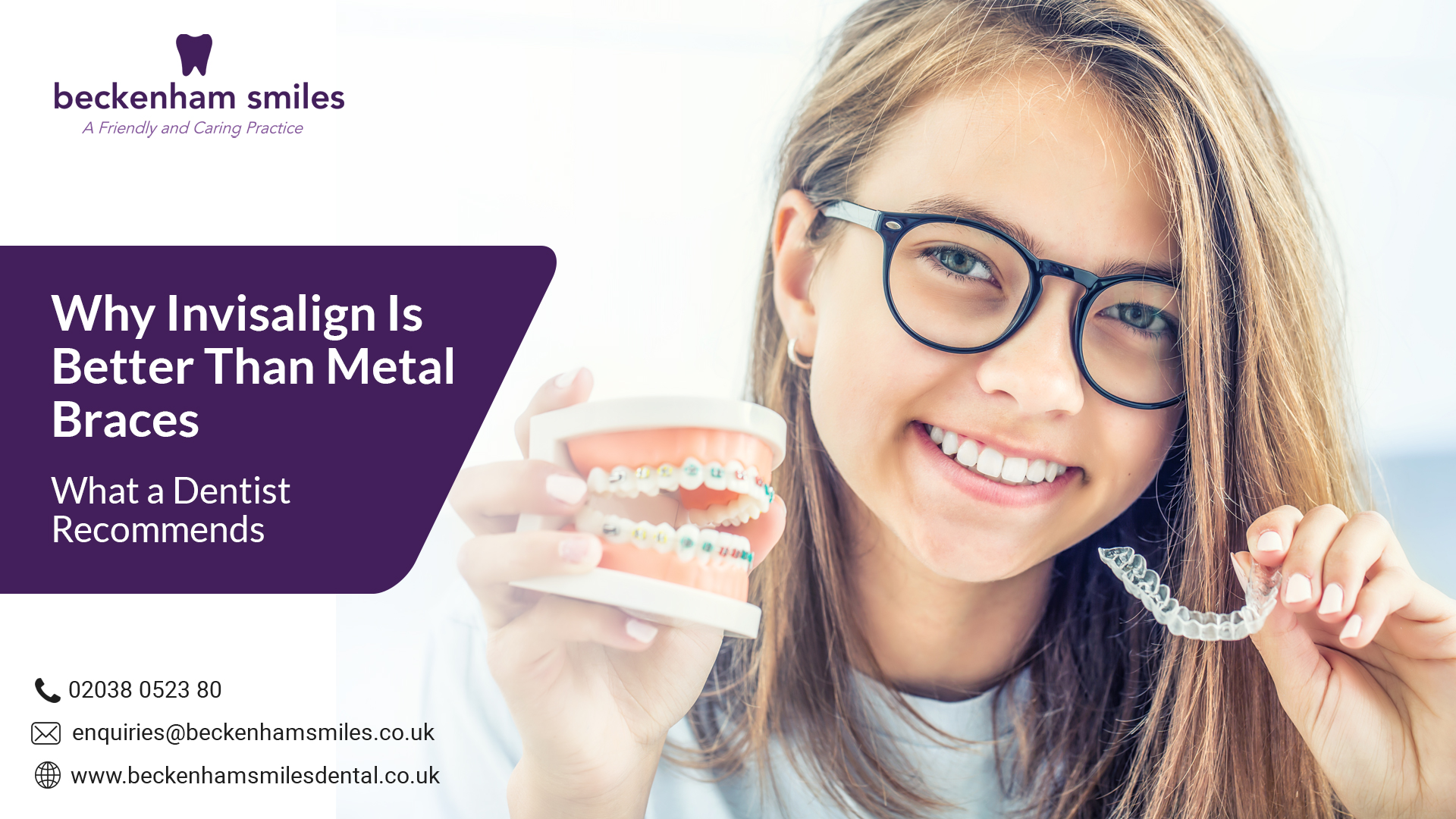 Why Invisalign Is Better Than Metal Braces- What a Dentist Recommends